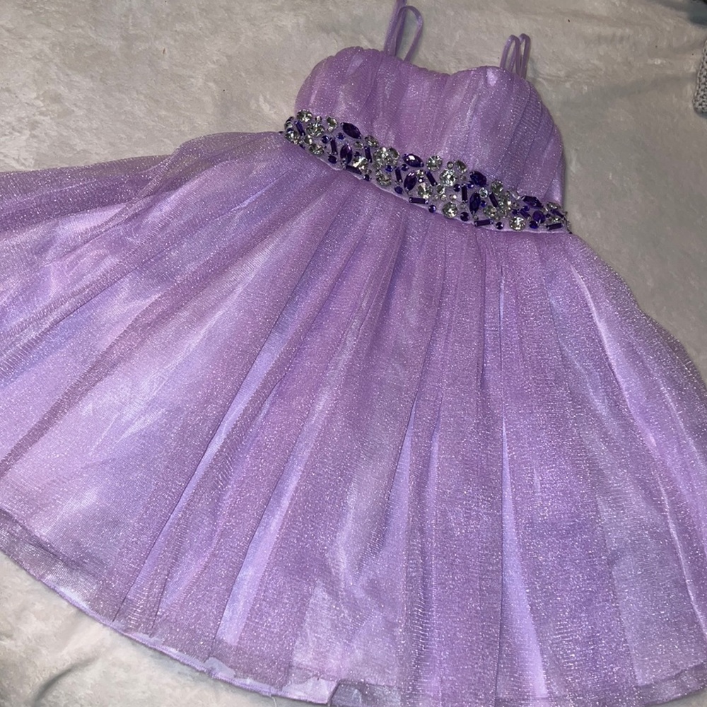 Purple dress